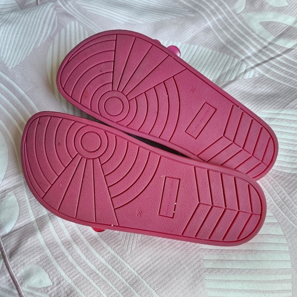 Sale Marc Jacobs daisy aqua slide sandals - Picture 2 of 3